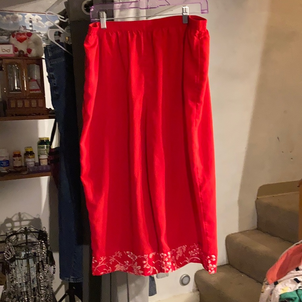 Red pants